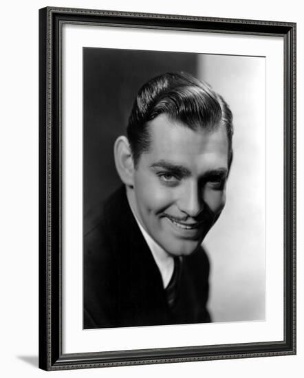 Clark Gable, February 12, 1935-null-Framed Photo