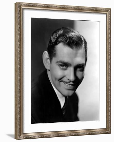 Clark Gable, February 12, 1935-null-Framed Photo