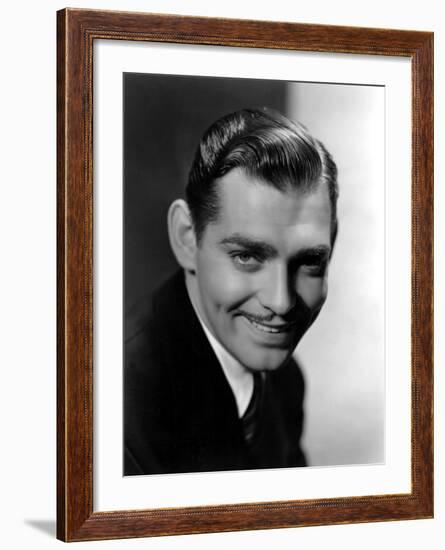 Clark Gable, February 12, 1935-null-Framed Photo