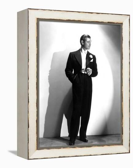 Clark Gable, January 17, 1935-null-Framed Stretched Canvas