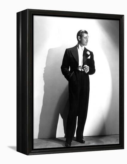 Clark Gable, January 17, 1935-null-Framed Stretched Canvas