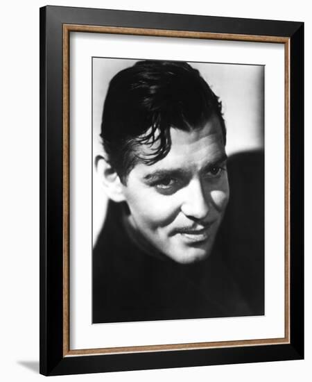 Clark Gable, Mid-1930s-null-Framed Photo