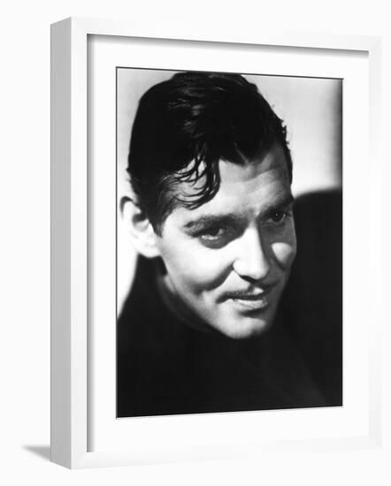 Clark Gable, Mid-1930s-null-Framed Photo