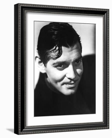 Clark Gable, Mid-1930s-null-Framed Photo