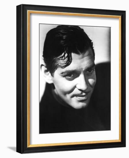 Clark Gable, Mid-1930s-null-Framed Photo