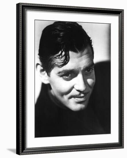 Clark Gable, Mid-1930s-null-Framed Photo