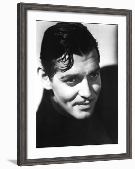 Clark Gable, Mid-1930s--Framed Photo