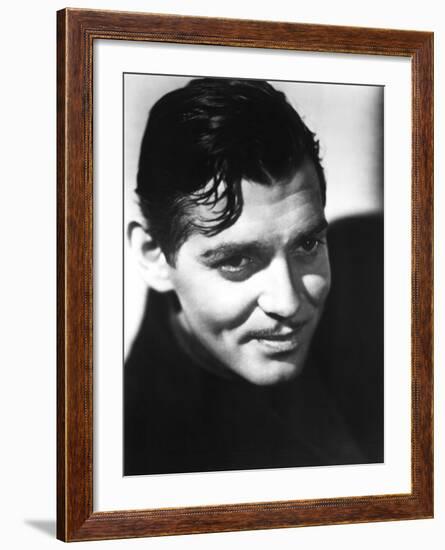 Clark Gable, Mid-1930s-null-Framed Photo