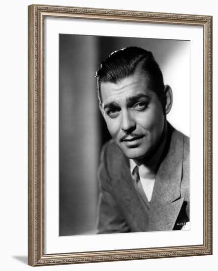 Clark Gable--Framed Photo