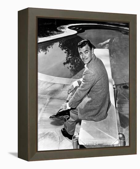 Clark Gable-null-Framed Stretched Canvas