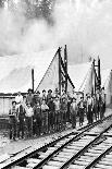 No. Camp, C.H. Clemons Logging Co, Melbourne, WA, 1918-Clark Kinsey-Framed Premier Image Canvas