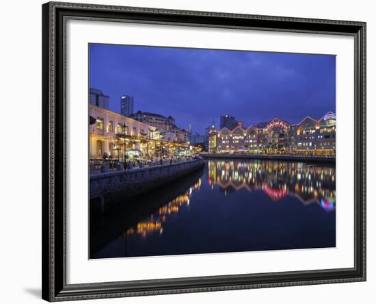 Clarke Quay, Singapore-Rex Butcher-Framed Photographic Print