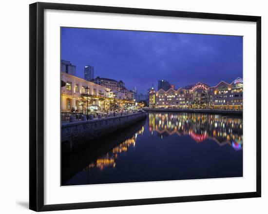 Clarke Quay, Singapore-Rex Butcher-Framed Photographic Print