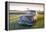 Clarksdale, Mississippi, Cotton Field, Vintage Buick Super (1950)-John Coletti-Framed Premier Image Canvas