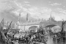 The Opening of London Bridge by King William IV and Queen Adelaide, 1831-Clarkson Stanfield-Giclee Print