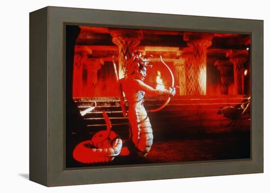 CLASH OF THE TITANS, 1981 directed by DESMOND DAVIS Medusa (photo)-null-Framed Stretched Canvas