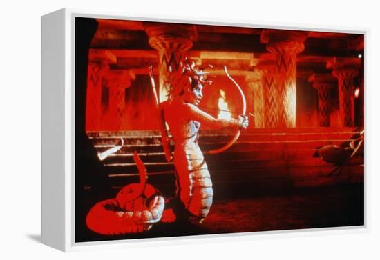 CLASH OF THE TITANS, 1981 directed by DESMOND DAVIS Medusa (photo)-null-Framed Stretched Canvas