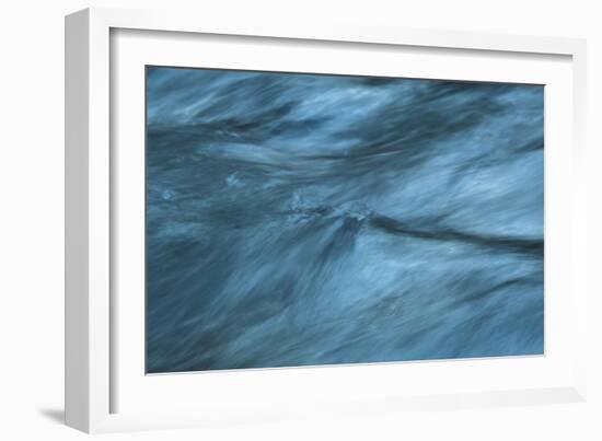 Clashing Waves Of Blue-Anthony Paladino-Framed Giclee Print