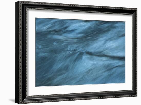 Clashing Waves Of Blue-Anthony Paladino-Framed Giclee Print