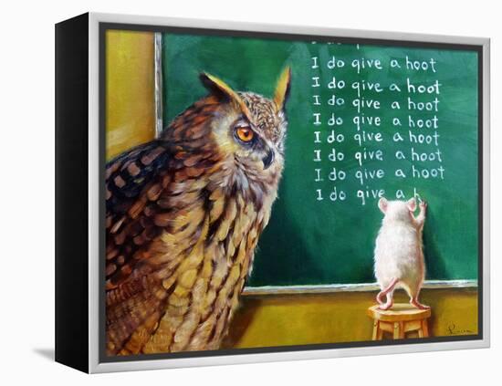 Class Clown-Lucia Heffernan-Framed Stretched Canvas