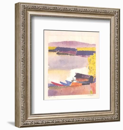 Class Harbor, c.1914-Paul Klee-Framed Art Print