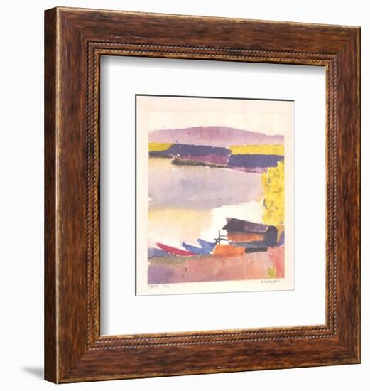 Class Harbor, c.1914-Paul Klee-Framed Art Print