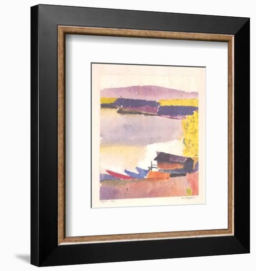 Class Harbor, c.1914-Paul Klee-Framed Art Print