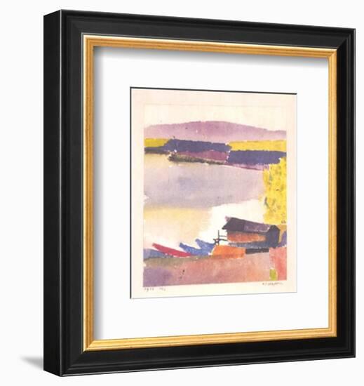 Class Harbor, c.1914-Paul Klee-Framed Art Print