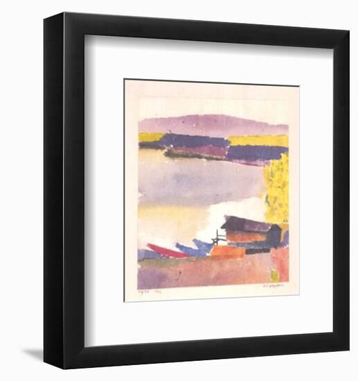 Class Harbor, c.1914-Paul Klee-Framed Art Print