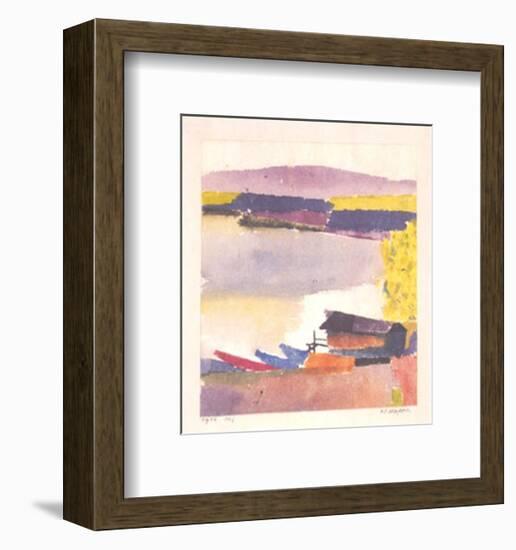 Class Harbor, c.1914-Paul Klee-Framed Art Print