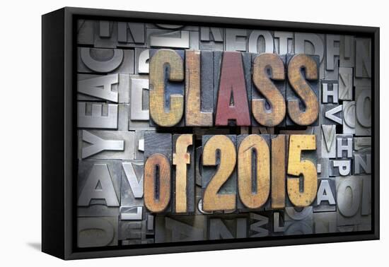 Class of 2015-enterlinedesign-Framed Premier Image Canvas