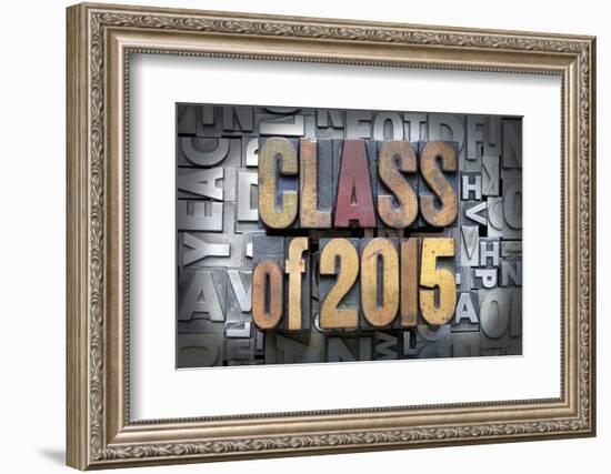 Class of 2015-enterlinedesign-Framed Photographic Print