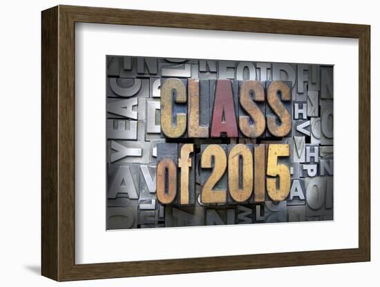 Class of 2015-enterlinedesign-Framed Photographic Print