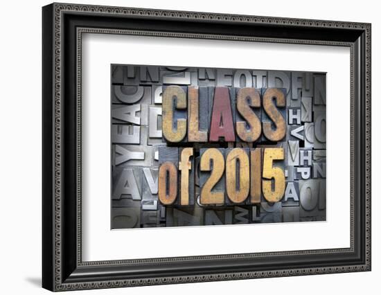 Class of 2015-enterlinedesign-Framed Photographic Print