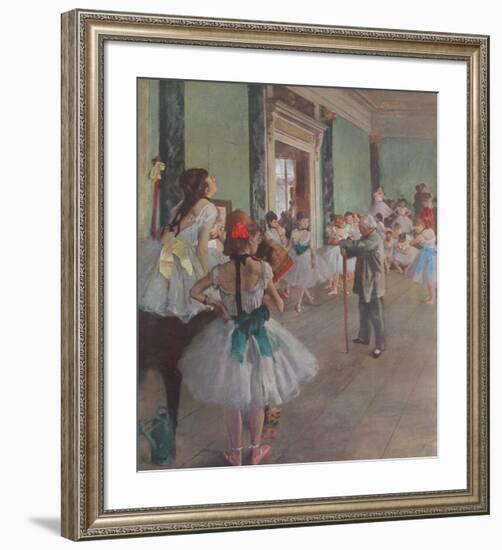 Classe de Danse-Edgar Degas-Framed Collectable Print