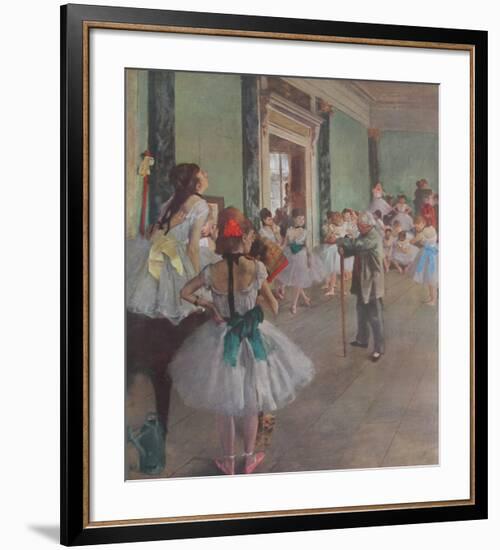 Classe de Danse-Edgar Degas-Framed Collectable Print