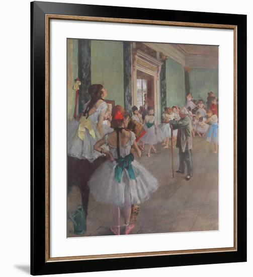 Classe de Danse-Edgar Degas-Framed Collectable Print