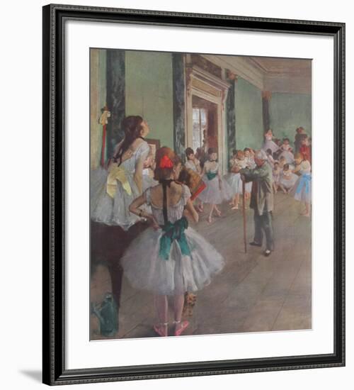 Classe de Danse-Edgar Degas-Framed Collectable Print