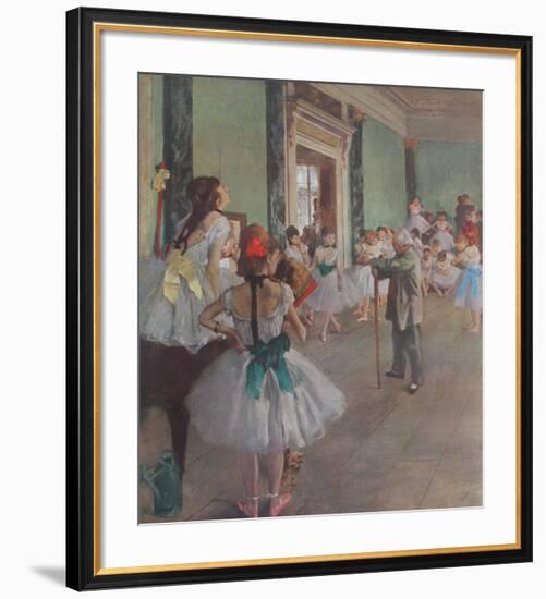 Classe de Danse-Edgar Degas-Framed Collectable Print