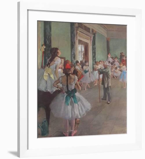 Classe de Danse-Edgar Degas-Framed Collectable Print