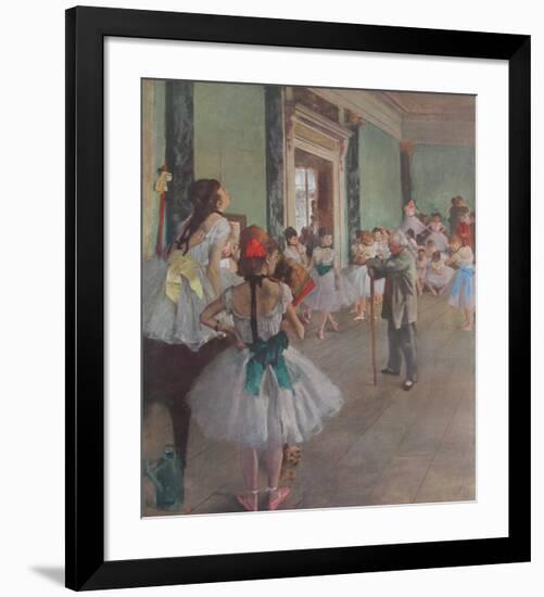 Classe de Danse-Edgar Degas-Framed Collectable Print