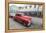 Classic 1950s Pontiac taxi, locally known as almendrones in the town of Cienfuegos, Cuba, West Indi-Michael Nolan-Framed Premier Image Canvas