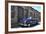 Classic 1953 Chevy Against Worn Stone Wall, Cojimar, Havana, Cuba-Bill Bachmann-Framed Photographic Print