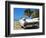 Classic 1959 White Cadillac Auto on Beautiful Beach of Veradara, Cuba-Bill Bachmann-Framed Photographic Print