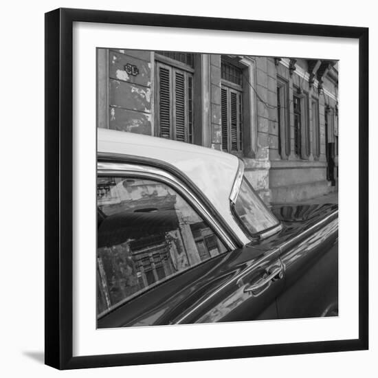 Classic 50s America Car in the Streets of Centro Habana, Havana, Cuba-Jon Arnold-Framed Photographic Print