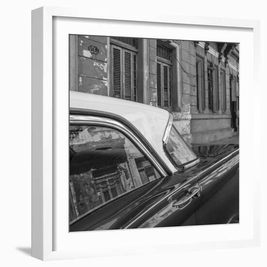 Classic 50s America Car in the Streets of Centro Habana, Havana, Cuba-Jon Arnold-Framed Photographic Print