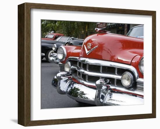 Classic American Automobile, Seattle, Washington, USA-William Sutton-Framed Photographic Print