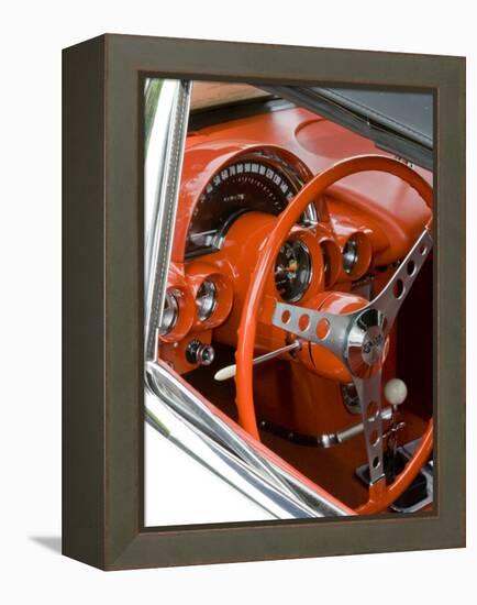 Classic American Automobile, Seattle, Washington, USA-William Sutton-Framed Premier Image Canvas