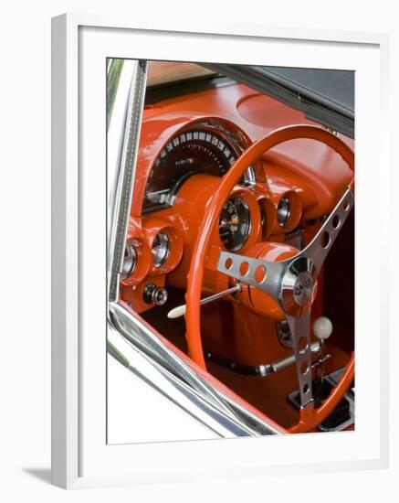 Classic American Automobile, Seattle, Washington, USA-William Sutton-Framed Photographic Print