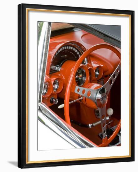 Classic American Automobile, Seattle, Washington, USA-William Sutton-Framed Photographic Print